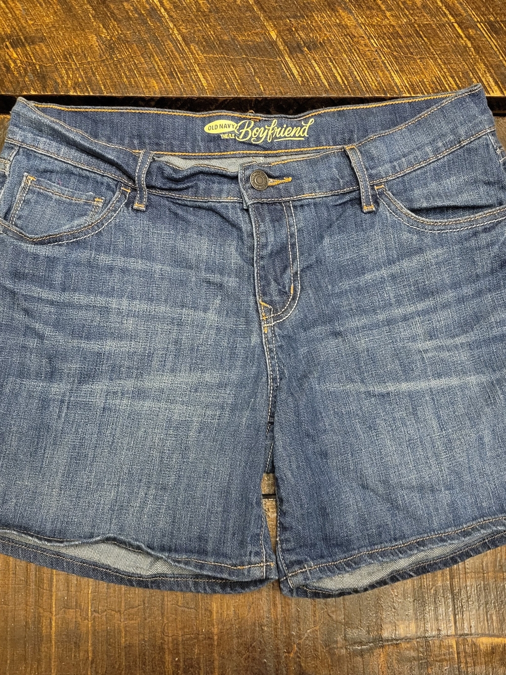 Womans Old Navy Boyfriend Denim Shorts - Blue Size 6